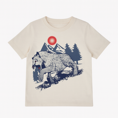 White With Logo T-Shirt